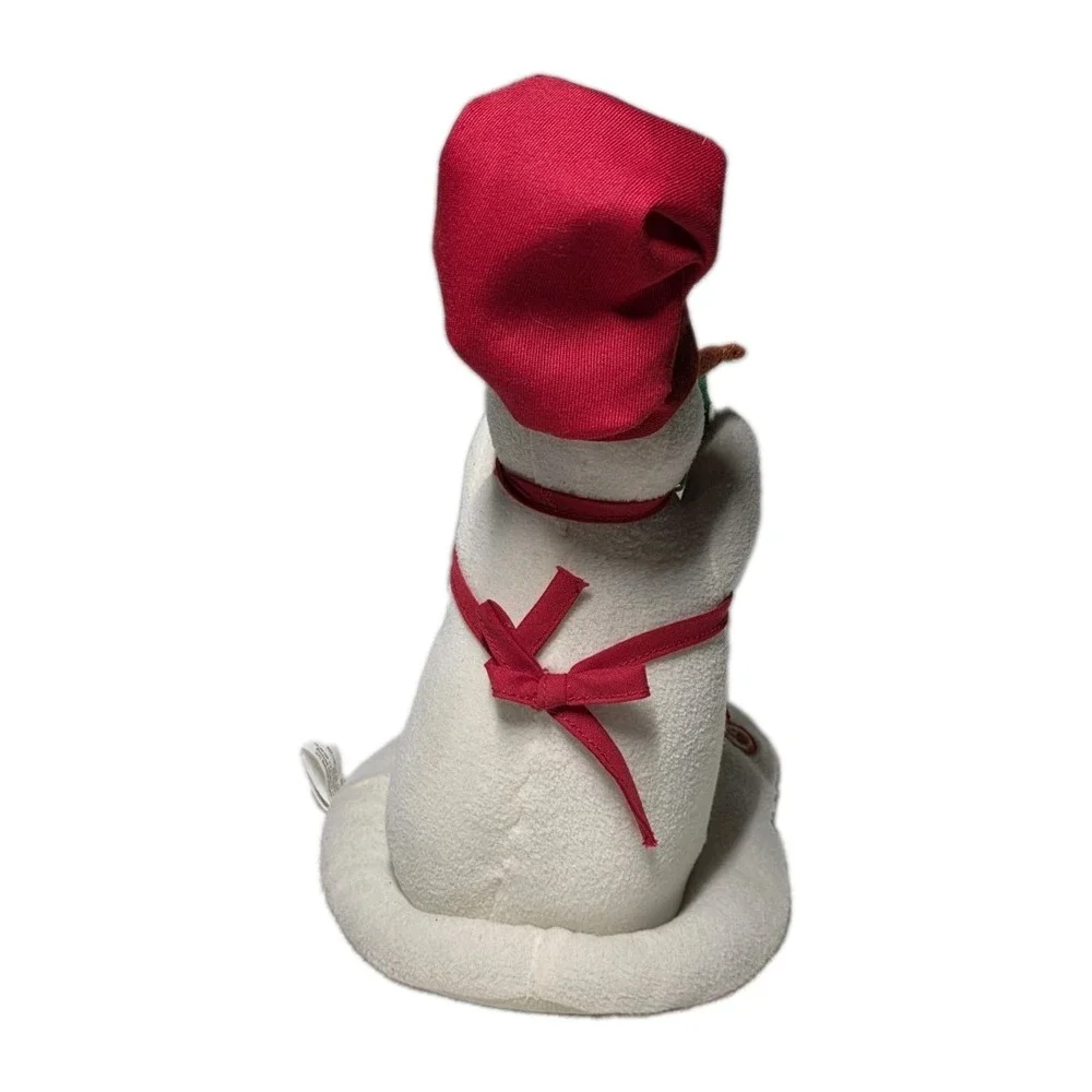 Hallmark 2022 Can't Wait For Cookies! Snowman Figurine Sound & Motion Christmas